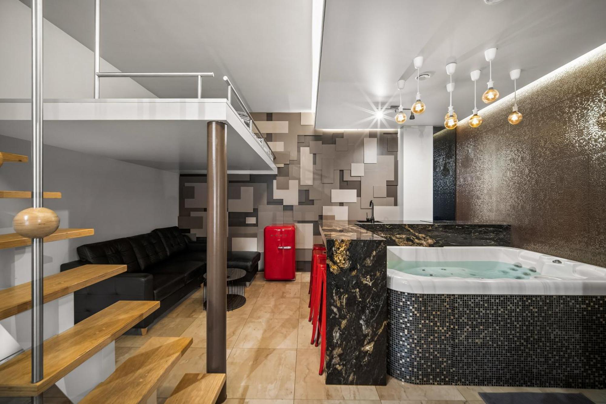 Secret Lounge - Cozy Studio With Sauna And Jacuzzi Аеропорт Вільнюс Екстер'єр фото