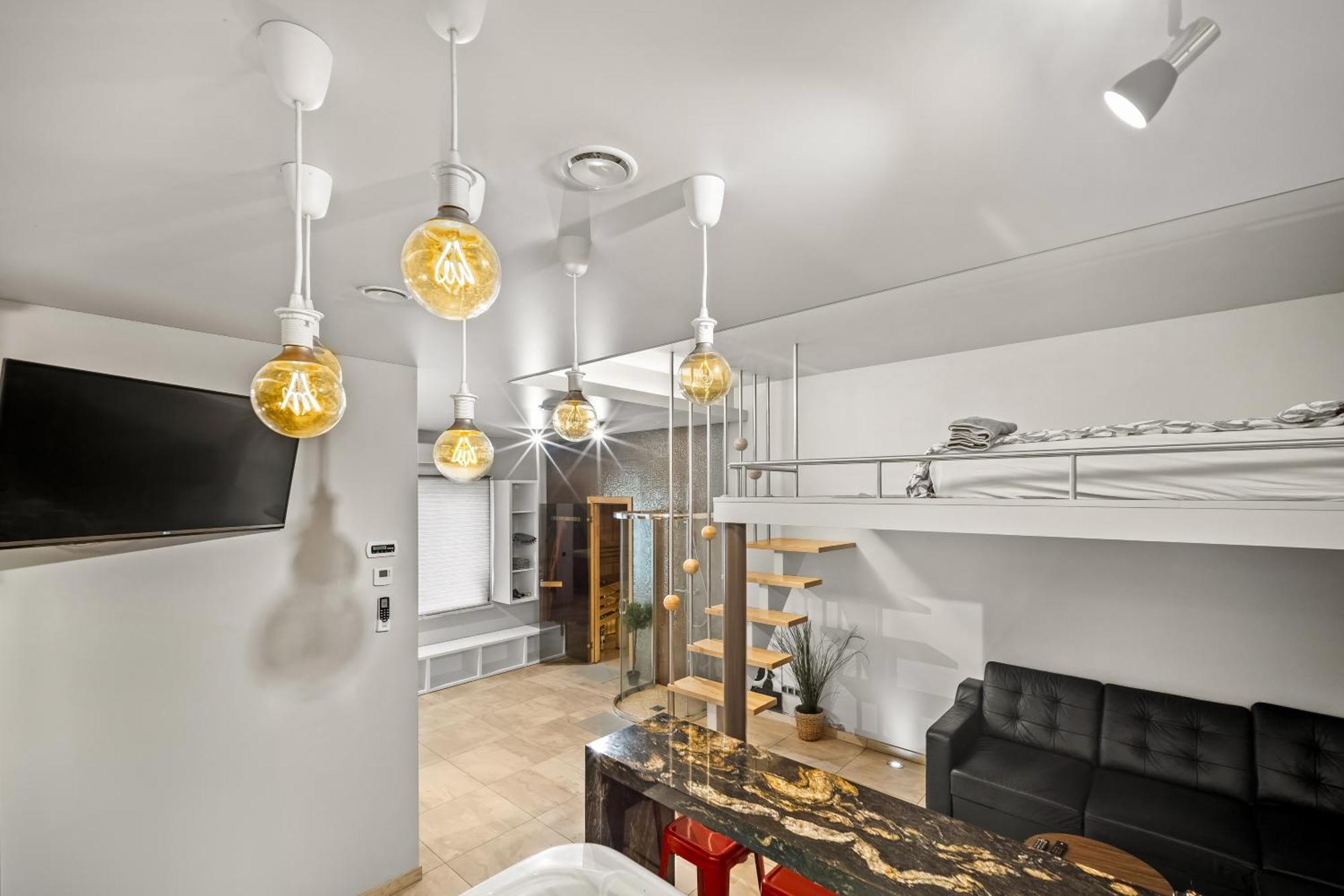 Secret Lounge - Cozy Studio With Sauna And Jacuzzi Аеропорт Вільнюс Екстер'єр фото